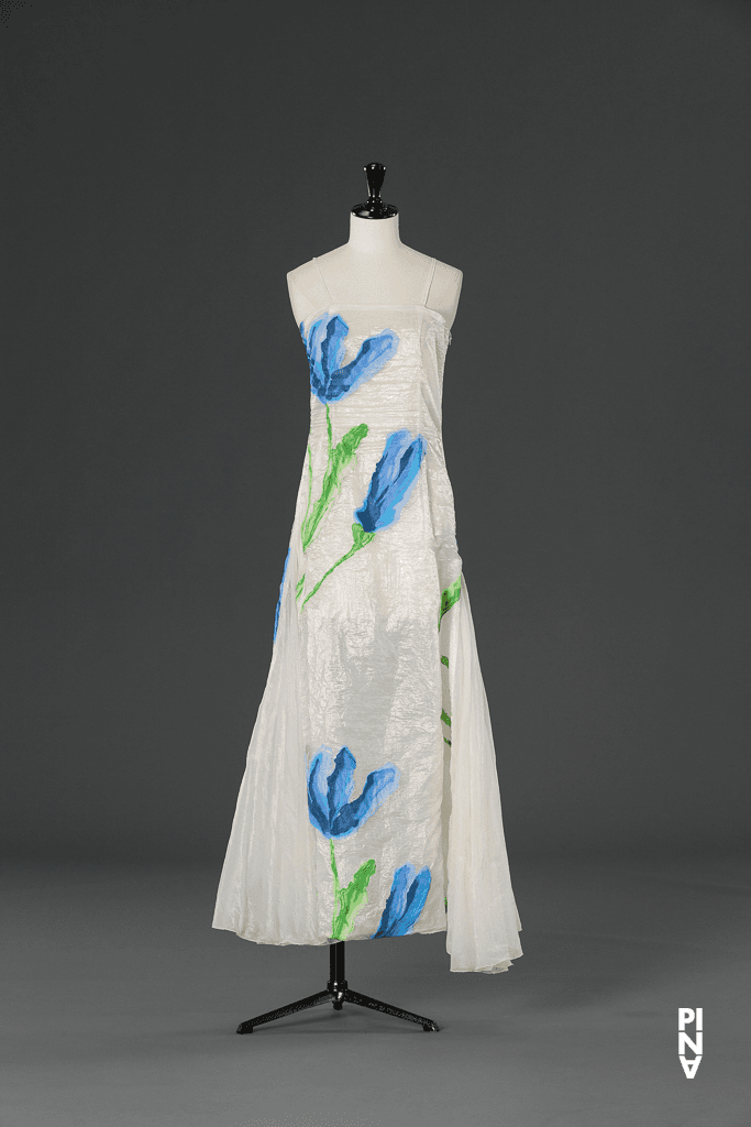 Long dress worn by Azusa Seyama in “For the Children of Yesterday, Today and Tomorrow” by Pina Bausch