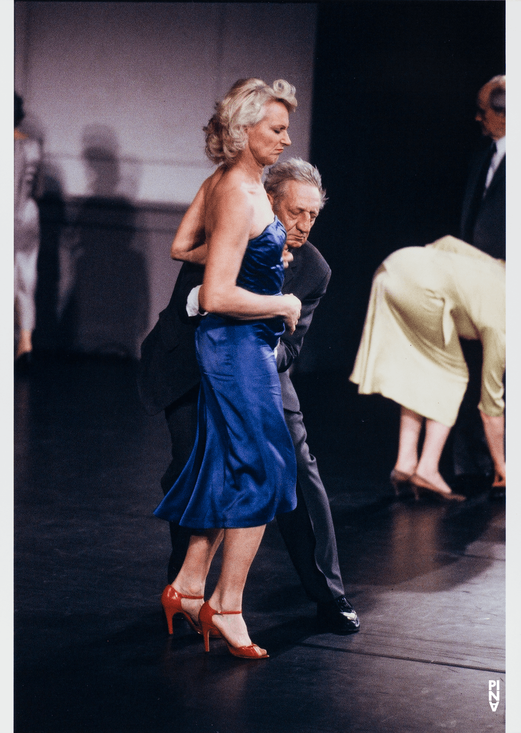 Werner Klammer und Jutta Geike in „Kontakthof. Mit Damen und Herren ab „65““ von Pina Bausch