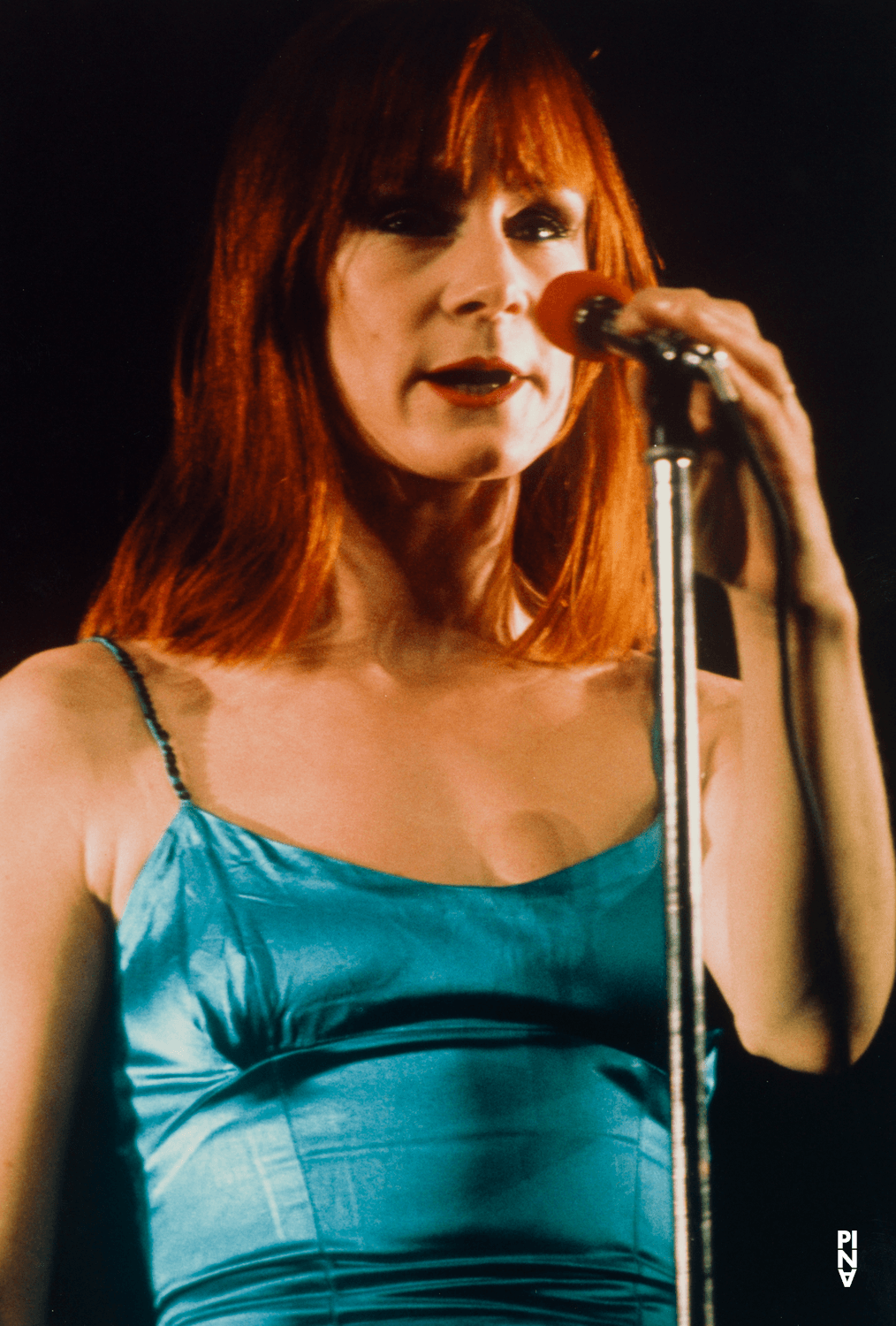 Silvia Kesselheim in „Kontakthof“ von Pina Bausch, 6. Dezember 1978