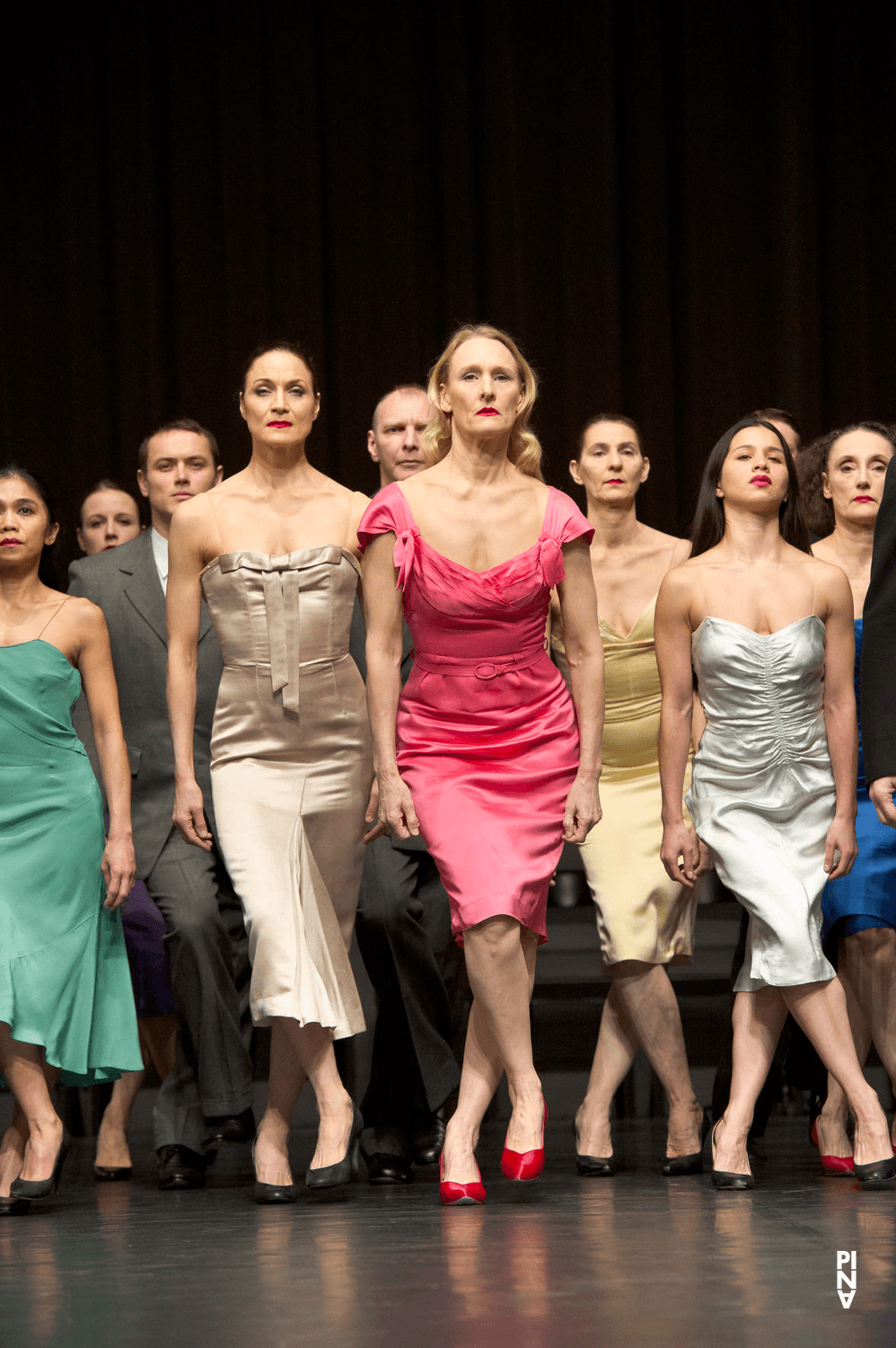 « Kontakthof » de Pina Bausch avec Tanztheater Wuppertal à l'Opernhaus Wuppertal (Allemagne), 6 mars 2013