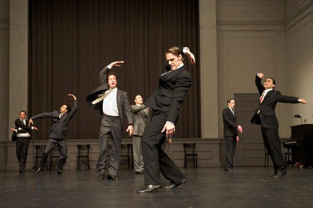 „Kontakthof“ von Pina Bausch mit Tanztheater Wuppertal im Opernhaus Wuppertal (Deutschland), 6. März 2013