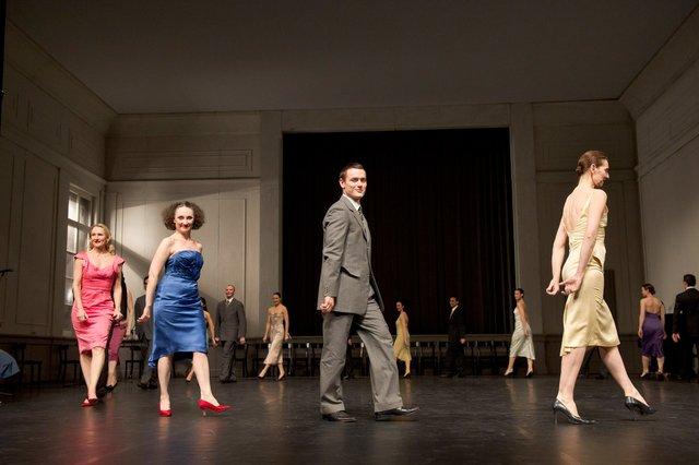 “Kontakthof” by Pina Bausch with Tanztheater Wuppertal at Opernhaus Wuppertal (Germany), March 6, 2013