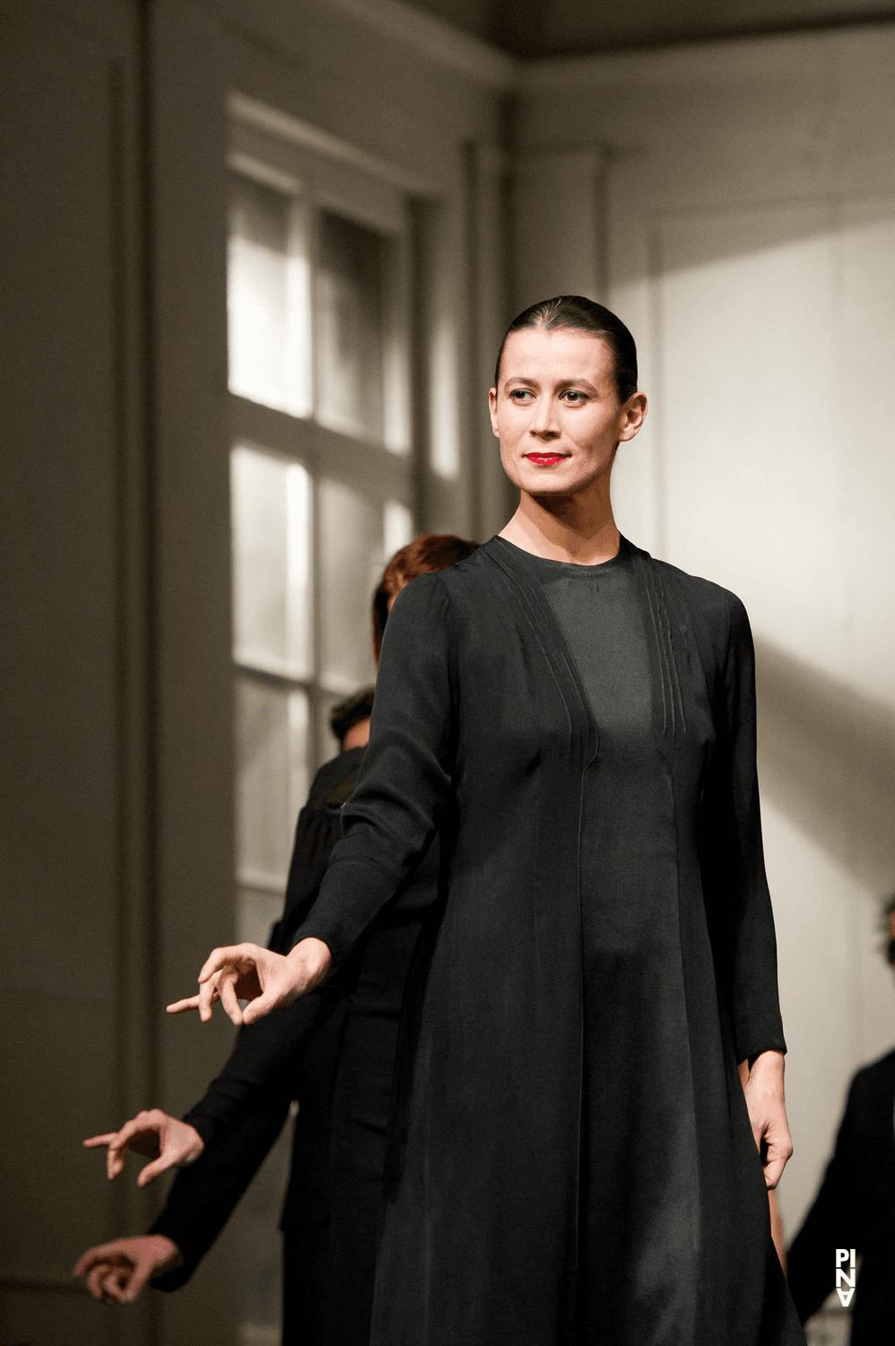 Clémentine Deluy in “Kontakthof” by Pina Bausch with Tanztheater Wuppertal at Opernhaus Wuppertal (Germany), March 6, 2013