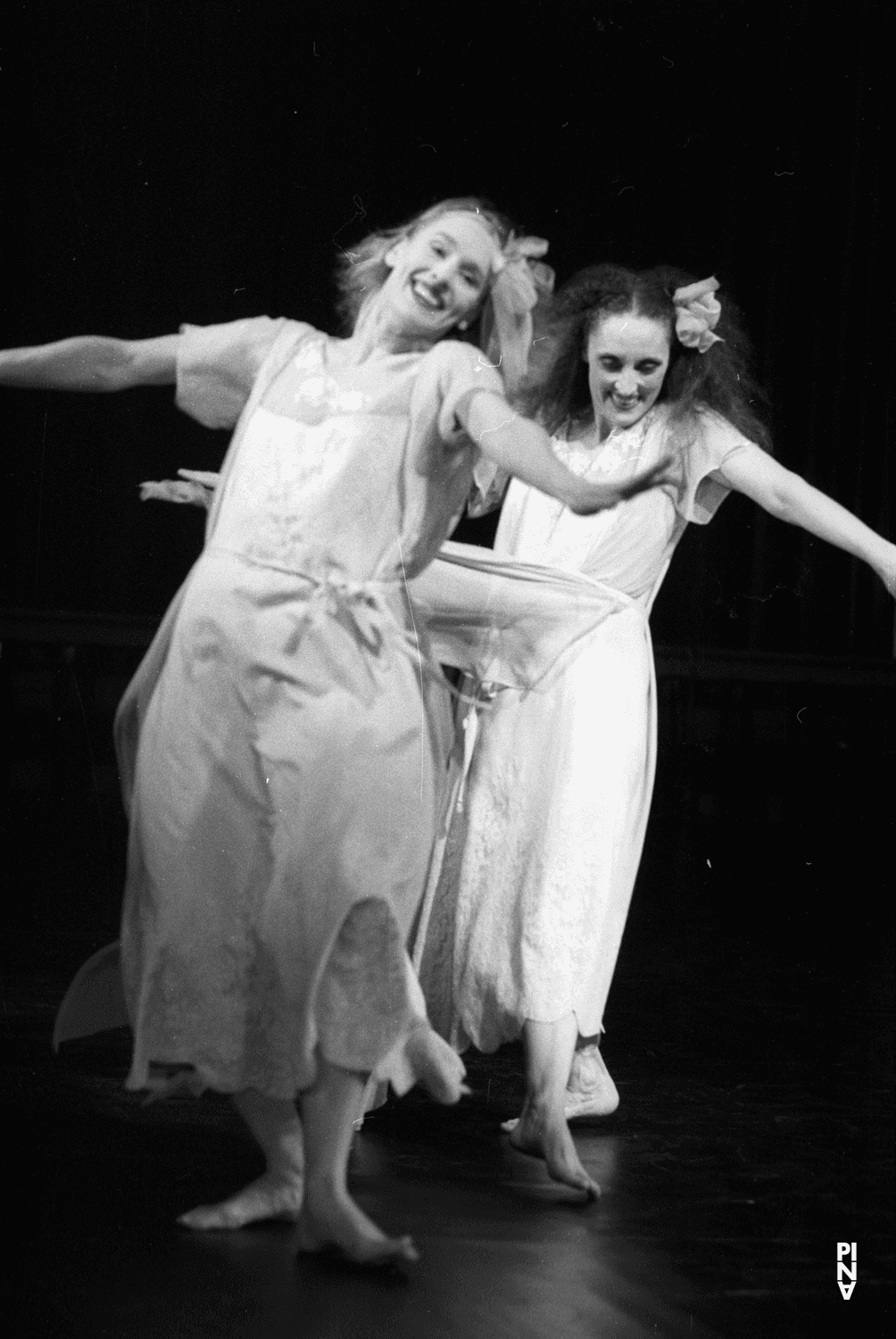 Julie Shanahan and Nazareth Panadero in “Kontakthof” by Pina Bausch