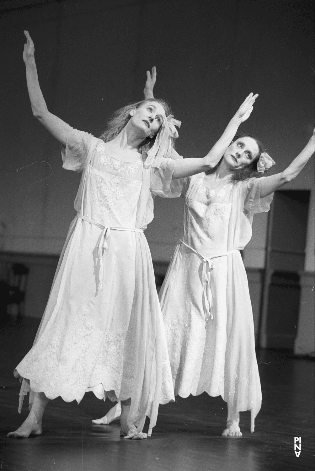 Nazareth Panadero and Julie Shanahan in “Kontakthof” by Pina Bausch