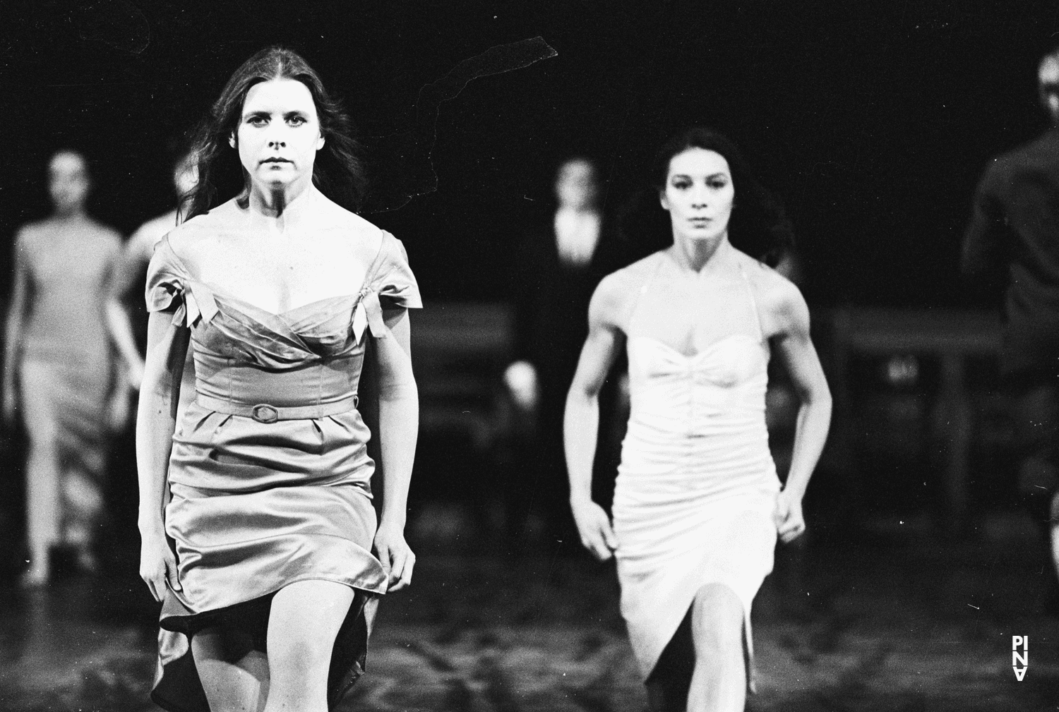 Josephine Ann Endicott and Anne Marie Benati in “Kontakthof” by Pina Bausch