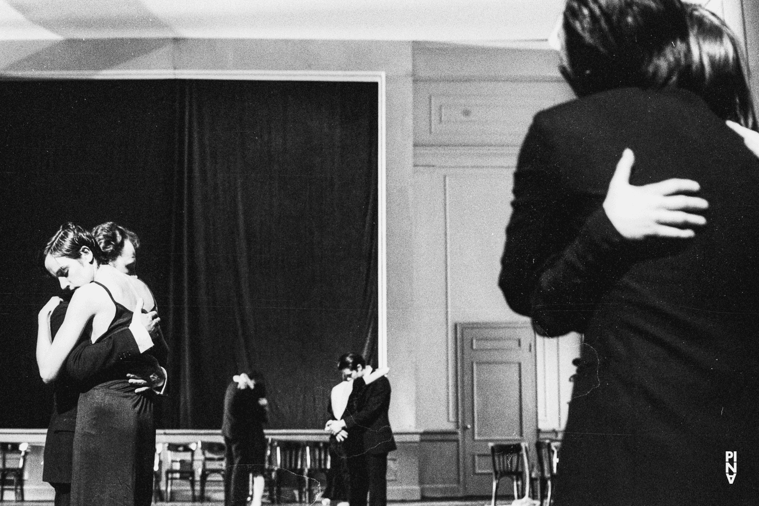 Anne Martin and Heinz Samm in “Kontakthof” by Pina Bausch