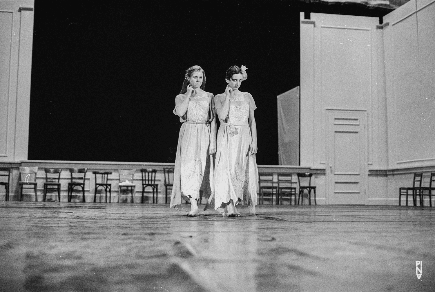 Josephine Ann Endicott and Meryl Tankard in “Kontakthof” by Pina Bausch