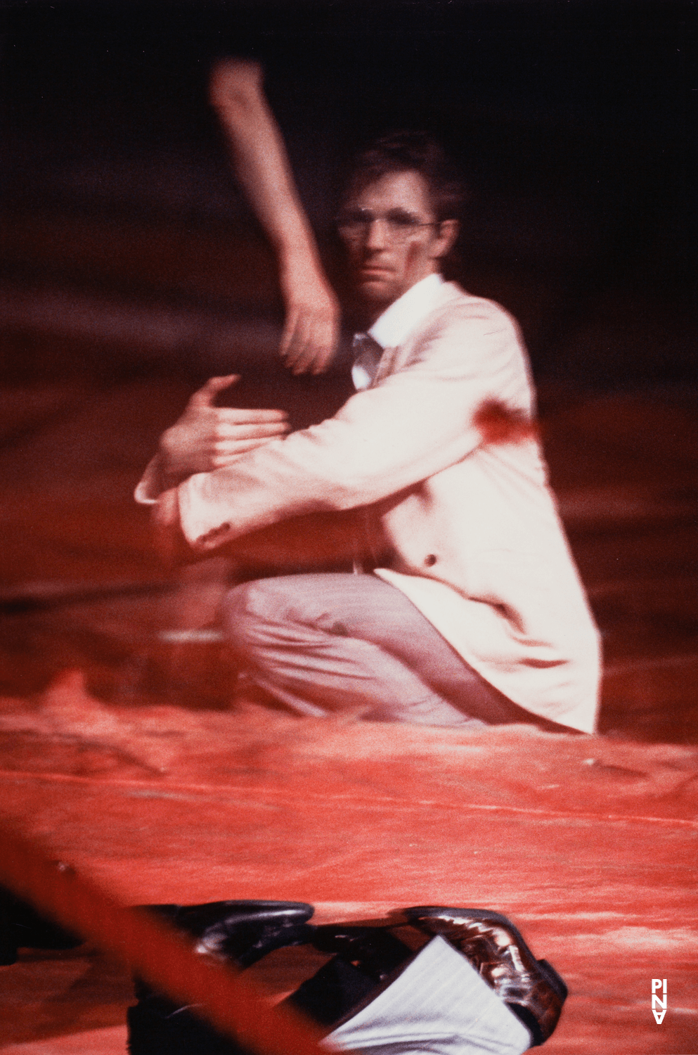 Lutz  Förster in “He Takes Her by The Hand and Leads Her Into the Castle, The Others Follow” by Pina Bausch