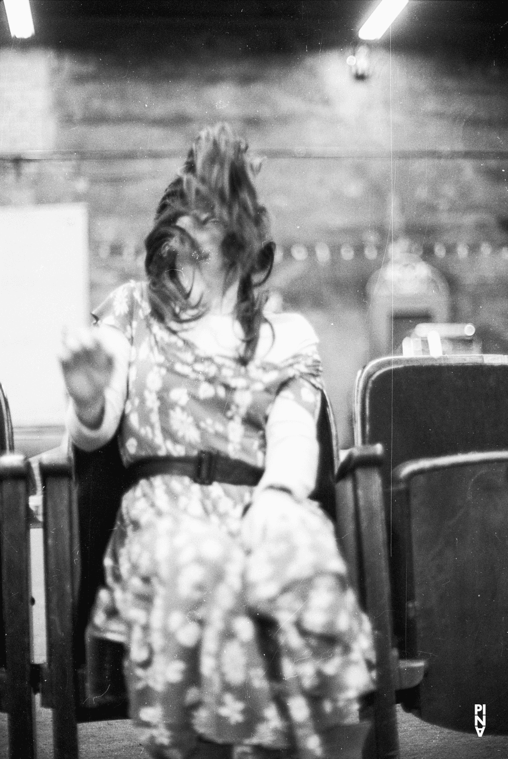Josephine Ann Endicott in “He Takes Her by The Hand and Leads Her Into the Castle, The Others Follow” by Pina Bausch, season 1977/78