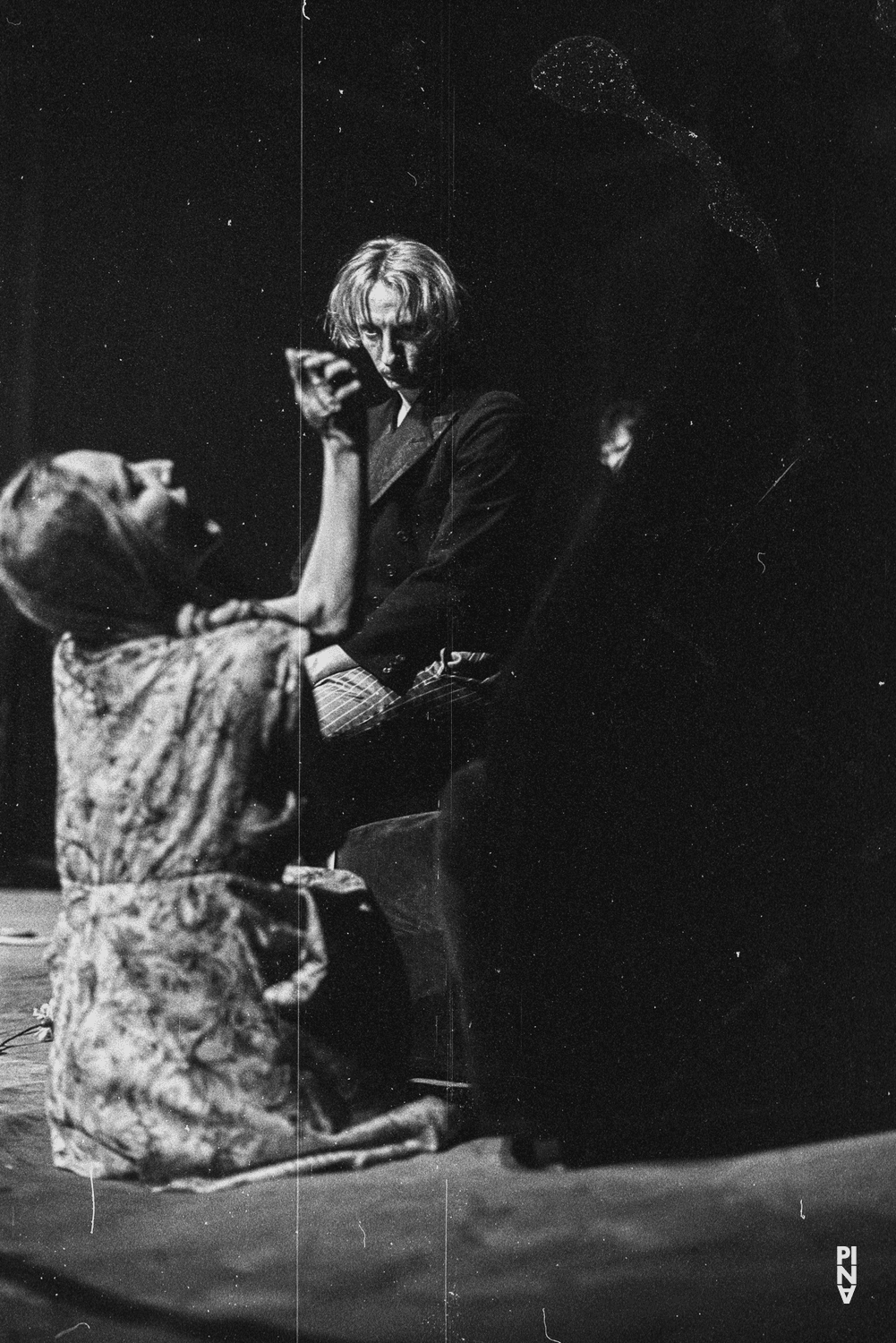 Soňa Červená and Dominique Mercy in “He Takes Her by The Hand and Leads Her Into the Castle, The Others Follow” by Pina Bausch, season 1977/78