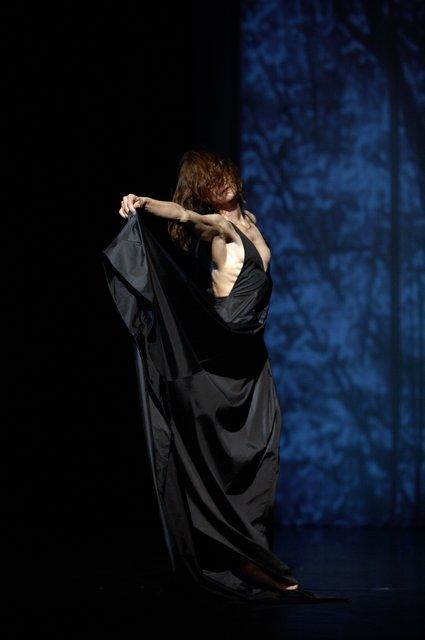 Héléna Pikon in “'Sweet Mambo'” by Pina Bausch with Tanztheater Wuppertal at Schauspielhaus Wuppertal (Germany), May 29, 2008