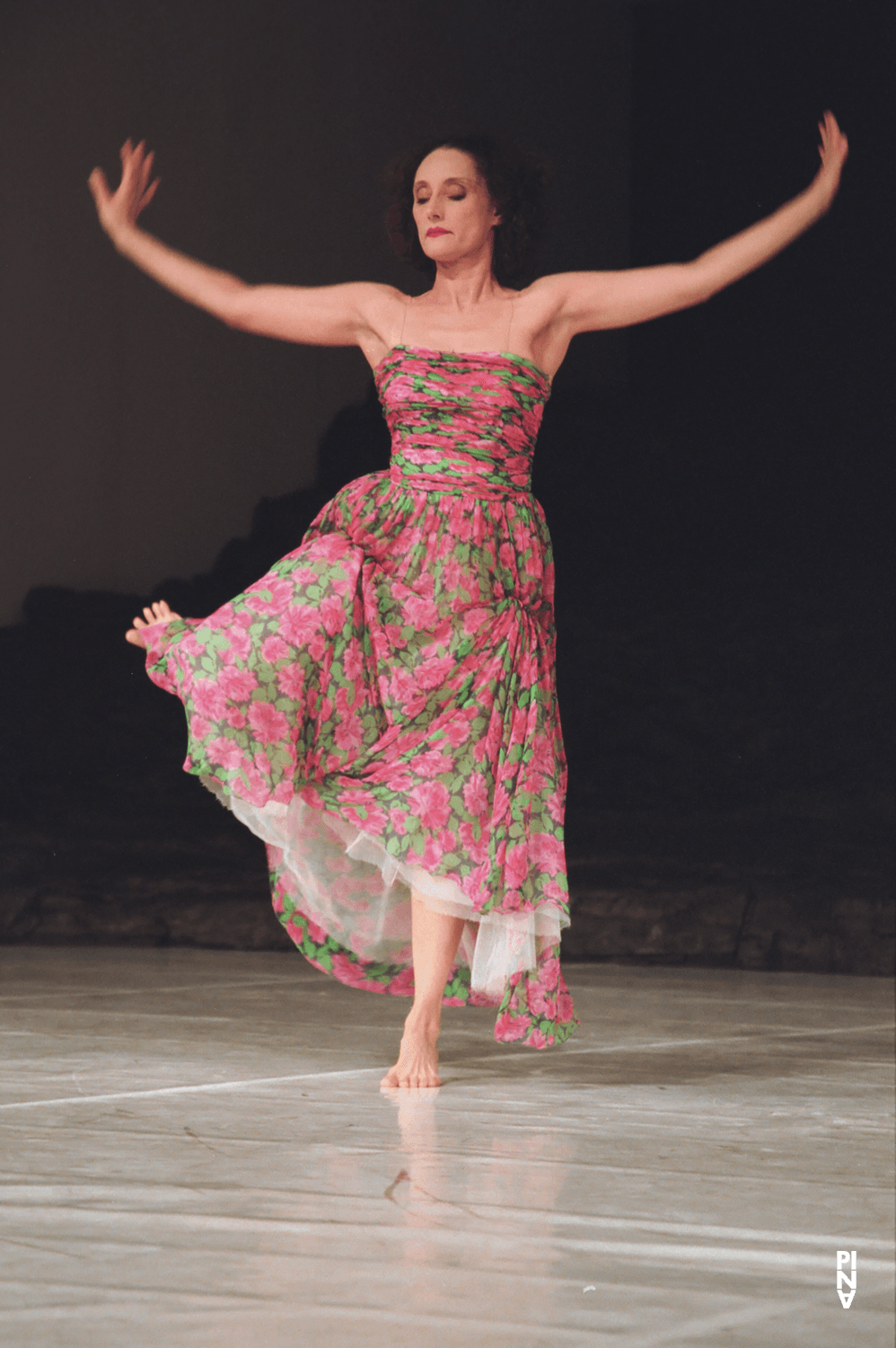 Nazareth Panadero dans « Masurca Fogo » de Pina Bausch avec Tanztheater Wuppertal au Aalto Theater Essen (Allemagne), 22 novembre 2008