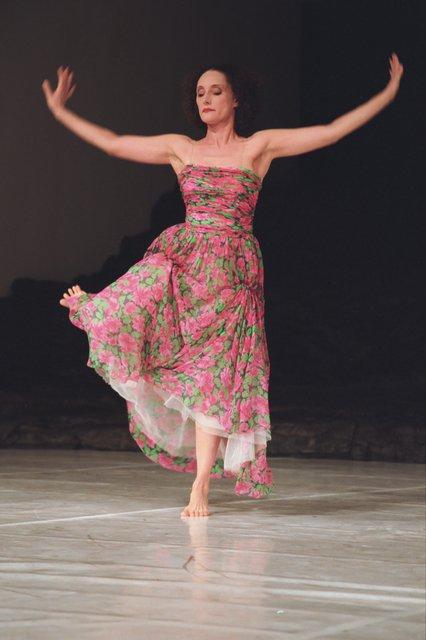 Nazareth Panadero in “Masurca Fogo” by Pina Bausch with Tanztheater Wuppertal at Aalto Theater Essen (Germany), Nov. 22, 2008