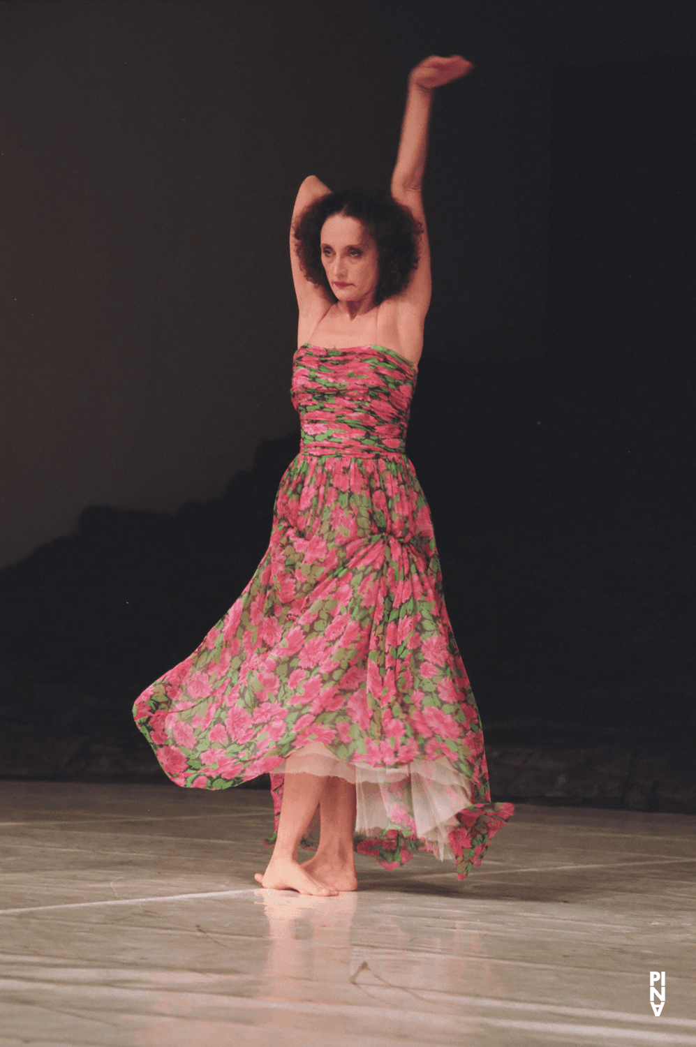 Nazareth Panadero dans « Masurca Fogo » de Pina Bausch avec Tanztheater Wuppertal au Aalto Theater Essen (Allemagne), 22 novembre 2008