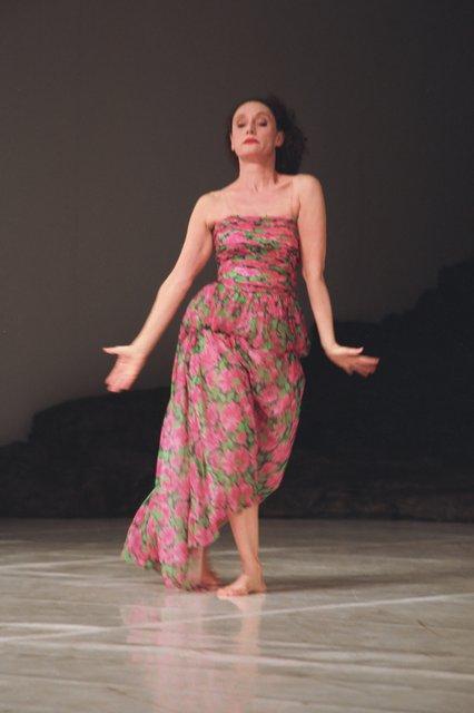 Nazareth Panadero in “Masurca Fogo” by Pina Bausch with Tanztheater Wuppertal at Aalto Theater Essen (Germany), Nov. 22, 2008