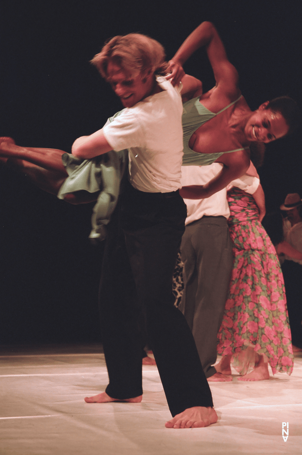Michael Strecker and Regina Advento in “Masurca Fogo” by Pina Bausch with Tanztheater Wuppertal at Aalto Theater Essen (Germany), Nov. 22, 2008