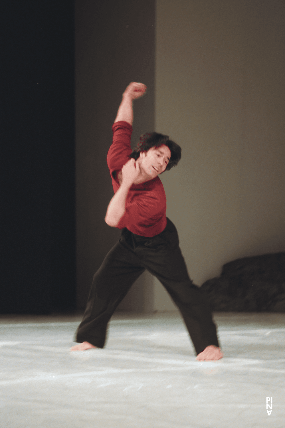 Rainer Behr in “Masurca Fogo” by Pina Bausch with Tanztheater Wuppertal at Aalto Theater Essen (Germany), Nov. 22, 2008