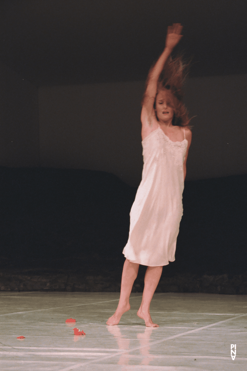 Julie Shanahan dans « Masurca Fogo » de Pina Bausch avec Tanztheater Wuppertal au Aalto Theater Essen (Allemagne), 22 novembre 2008