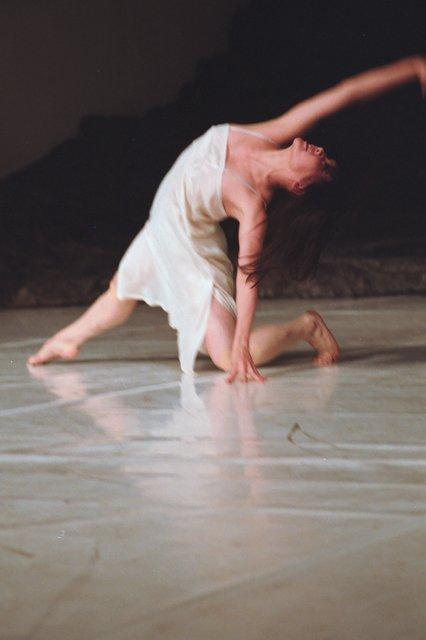 Azusa Seyama in “Masurca Fogo” by Pina Bausch with Tanztheater Wuppertal at Aalto Theater Essen (Germany), Nov. 22, 2008