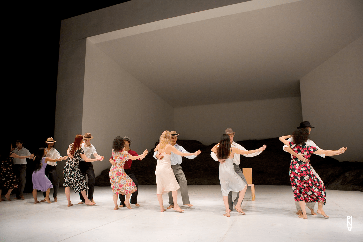 “Masurca Fogo” by Pina Bausch with Tanztheater Wuppertal at Théâtre de la Ville Paris (France), Nov. 21, 2009