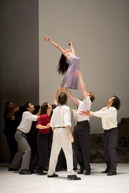 “Masurca Fogo” by Pina Bausch with Tanztheater Wuppertal at Théâtre de la Ville Paris (France), Nov. 21, 2009