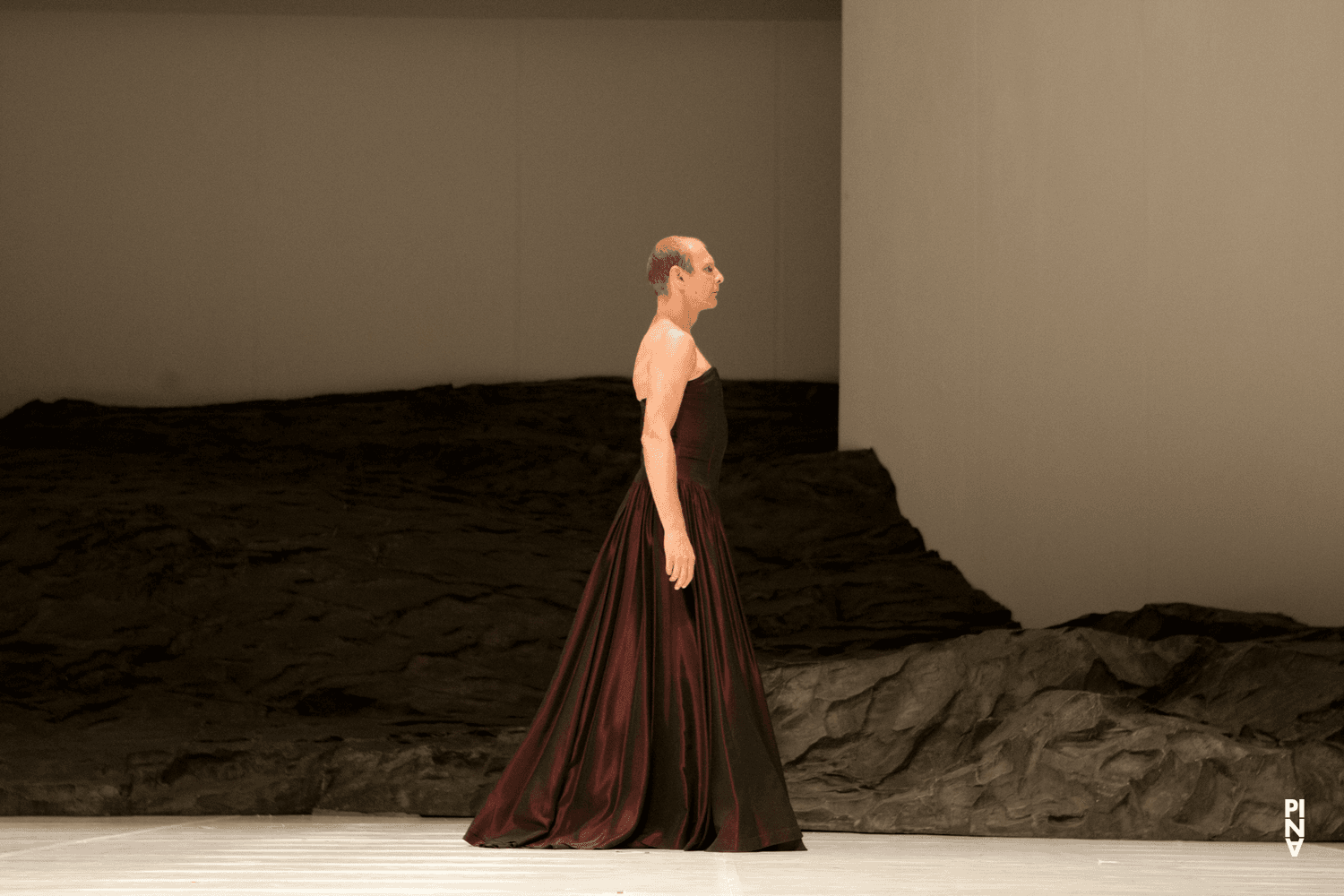 Andrey Berezin in “Masurca Fogo” by Pina Bausch with Tanztheater Wuppertal at Opernhaus Wuppertal (Germany), Sept. 19, 2012