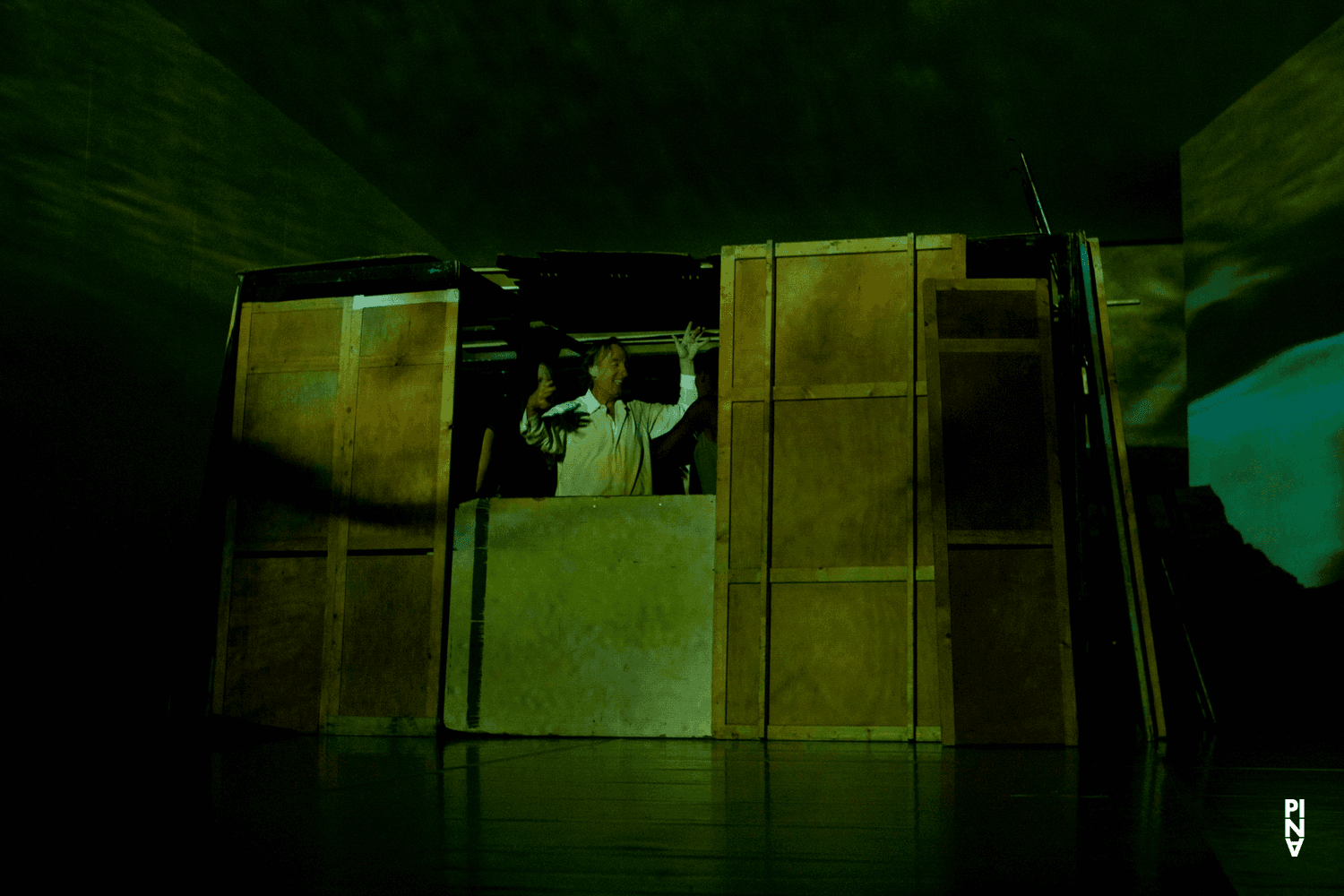 Dominique Mercy in “Masurca Fogo” by Pina Bausch with Tanztheater Wuppertal at Opernhaus Wuppertal (Germany), Sept. 19, 2012