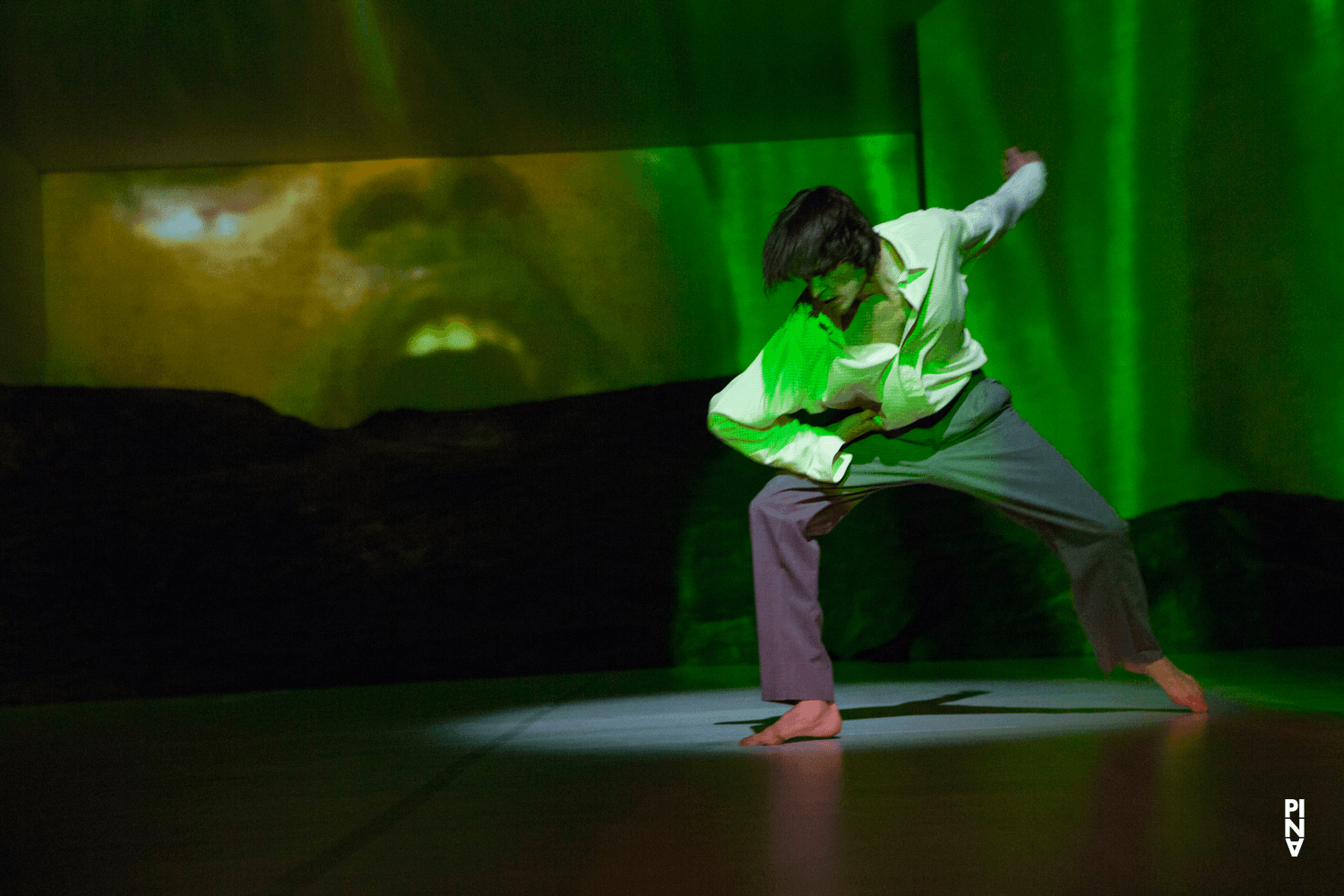 Pablo Aran Gimeno in “Masurca Fogo” by Pina Bausch with Tanztheater Wuppertal at Opernhaus Wuppertal (Germany), March 24, 2015