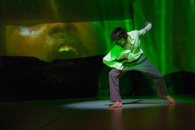 Pablo Aran Gimeno in “Masurca Fogo” by Pina Bausch with Tanztheater Wuppertal at Opernhaus Wuppertal (Germany), March 24, 2015