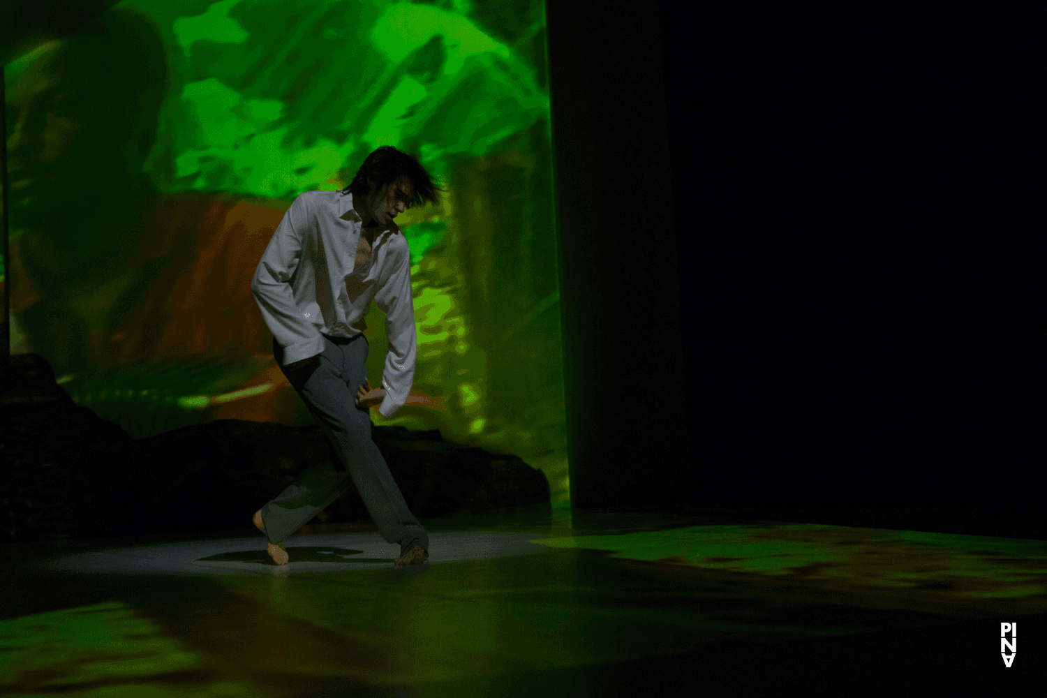Pablo Aran Gimeno in “Masurca Fogo” by Pina Bausch with Tanztheater Wuppertal at Opernhaus Wuppertal (Germany), March 24, 2015