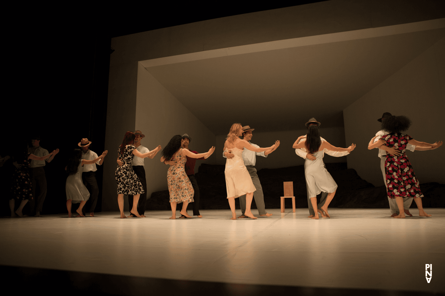 « Masurca Fogo » de Pina Bausch avec Tanztheater Wuppertal à l'Opernhaus Wuppertal (Allemagne), 24 mars 2015