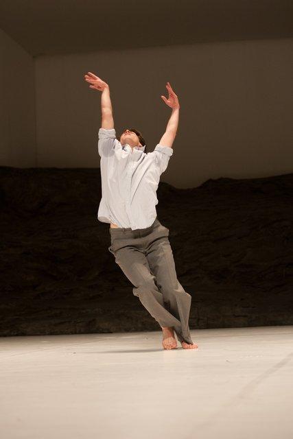 Aleš Čuček in “Masurca Fogo” by Pina Bausch with Tanztheater Wuppertal at Opernhaus Wuppertal (Germany), March 24, 2015