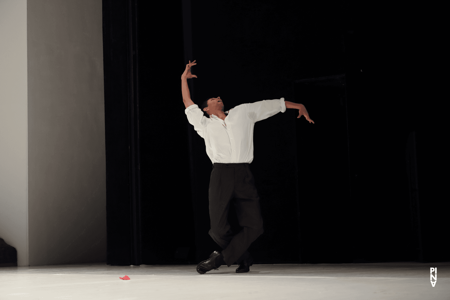 Jonathan Fredrickson in “Masurca Fogo” by Pina Bausch with Tanztheater Wuppertal at Opernhaus Wuppertal (Germany), March 28, 2018
