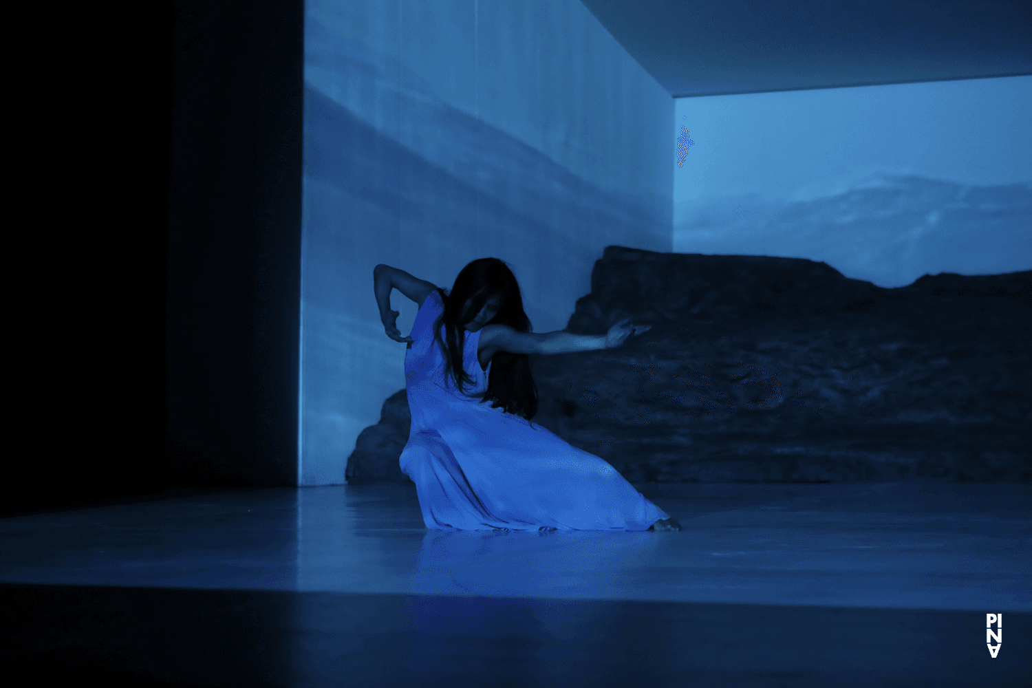 Ditta Miranda Jasjfi in “Masurca Fogo” by Pina Bausch with Tanztheater Wuppertal at Opernhaus Wuppertal (Germany), March 28, 2018