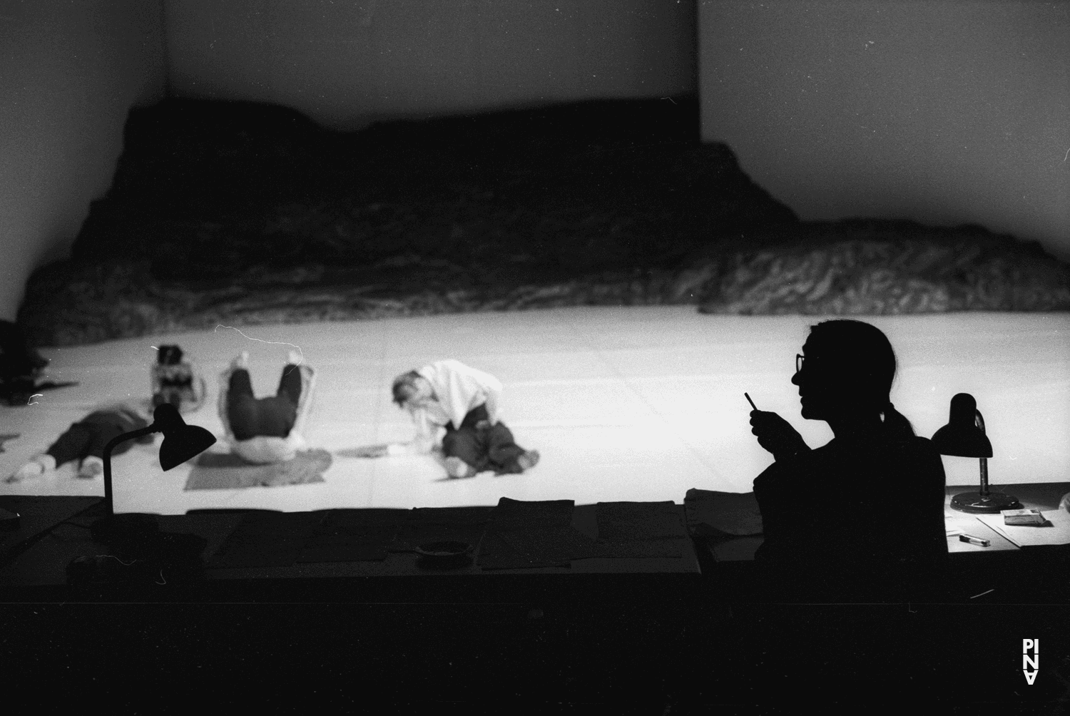 Pina Bausch dans « Masurca Fogo » de Pina Bausch au Schauspielhaus Wuppertal