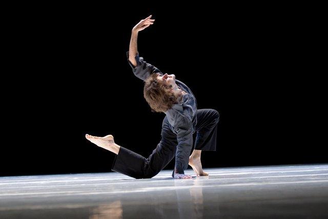 Pablo Aran Gimeno in “"... como el musguito en la piedra, ay si, si, si ..." (Like Moss on the Stone)” by Pina Bausch with Tanztheater Wuppertal at Opernhaus Wuppertal (Germany), June 11, 2009