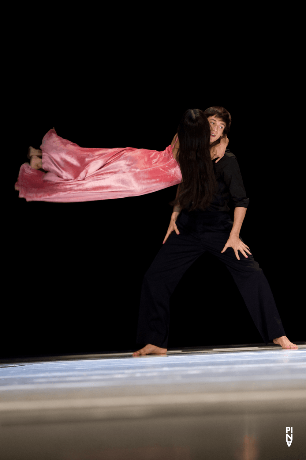 Aleš Čuček in “"... como el musguito en la piedra, ay si, si, si ..." (Like Moss on the Stone)” by Pina Bausch with Tanztheater Wuppertal at Opernhaus Wuppertal (Germany), June 11, 2009