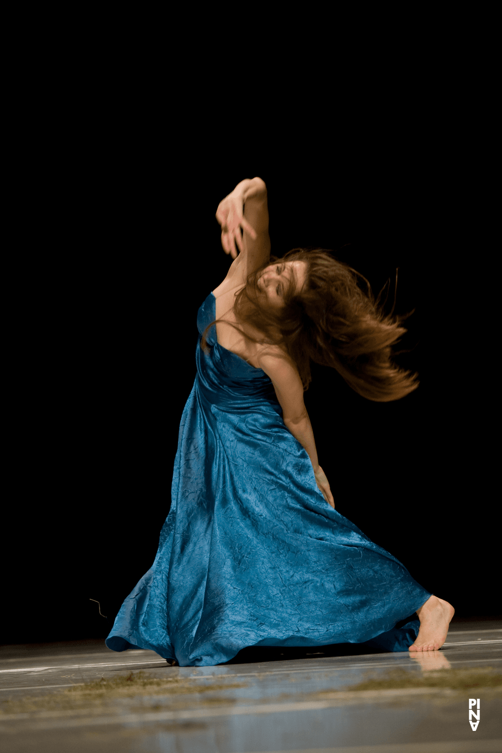 Thusnelda Mercy in “"... como el musguito en la piedra, ay si, si, si ..." (Like Moss on the Stone)” by Pina Bausch with Tanztheater Wuppertal at Opernhaus Wuppertal (Germany), June 11, 2009