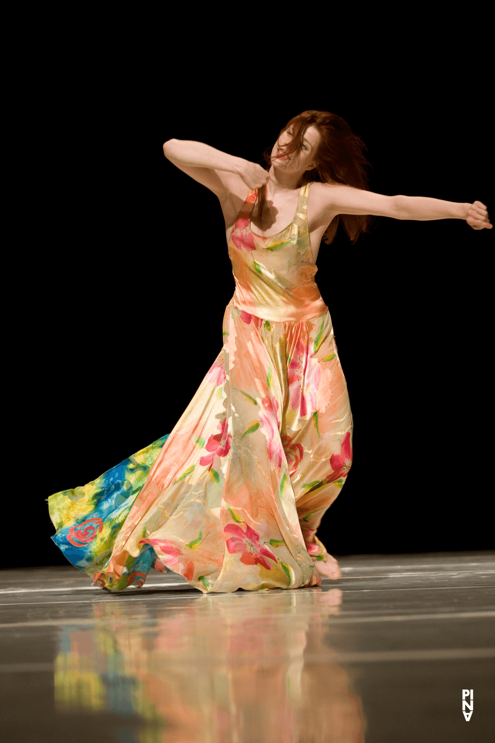 Anna Wehsarg in “"... como el musguito en la piedra, ay si, si, si ..." (Like Moss on the Stone)” by Pina Bausch with Tanztheater Wuppertal at Opernhaus Wuppertal (Germany), June 11, 2009