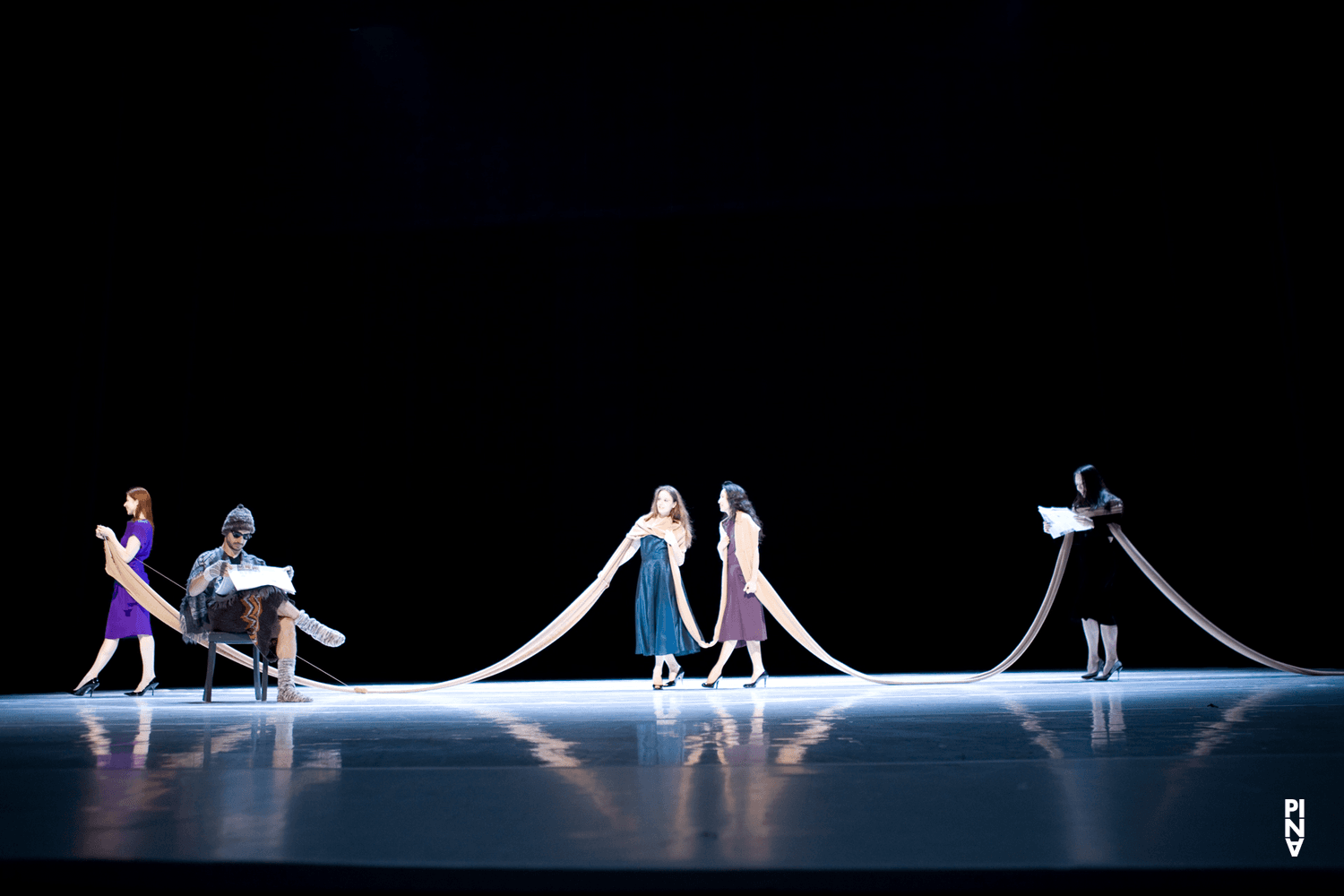 “"... como el musguito en la piedra, ay si, si, si ..." (Like Moss on the Stone)” by Pina Bausch with Tanztheater Wuppertal at Opernhaus Wuppertal (Germany), June 11, 2009