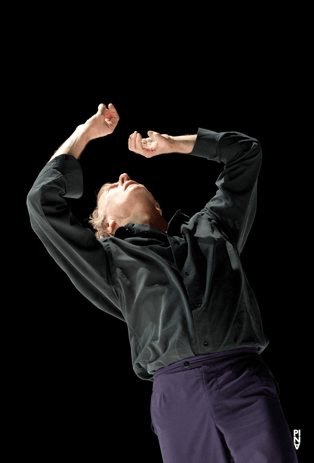 Dominique Mercy in “"... como el musguito en la piedra, ay si, si, si ..." (Like Moss on the Stone)” by Pina Bausch with Tanztheater Wuppertal at Théâtre de la Ville Paris (France), June 21, 2011