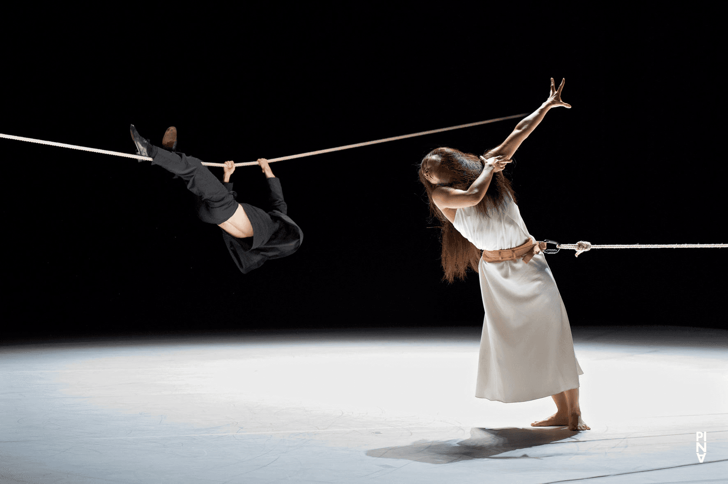 Tsai-Chin Yu in “"... como el musguito en la piedra, ay si, si, si ..." (Like Moss on the Stone)” by Pina Bausch with Tanztheater Wuppertal at Théâtre de la Ville Paris (France), June 21, 2011