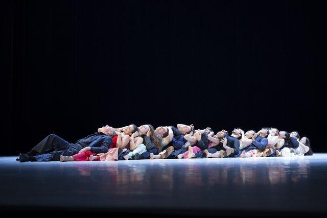 “"... como el musguito en la piedra, ay si, si, si ..." (Like Moss on the Stone)” by Pina Bausch with Tanztheater Wuppertal at Opernhaus Wuppertal (Germany), Sept. 25, 2014