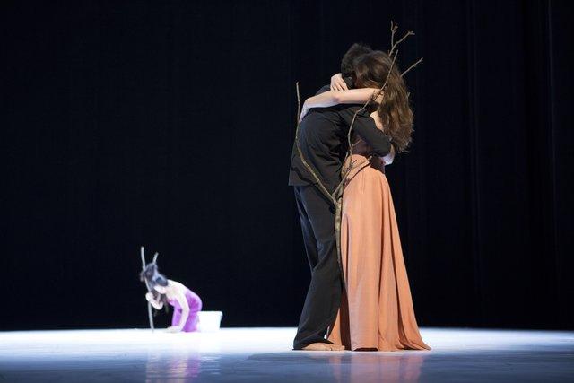 “"... como el musguito en la piedra, ay si, si, si ..." (Like Moss on the Stone)” by Pina Bausch with Tanztheater Wuppertal at Opernhaus Wuppertal (Germany), Sept. 25, 2014