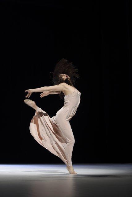Azusa Seyama in “"... como el musguito en la piedra, ay si, si, si ..." (Like Moss on the Stone)” by Pina Bausch with Tanztheater Wuppertal, Oct. 2, 2019