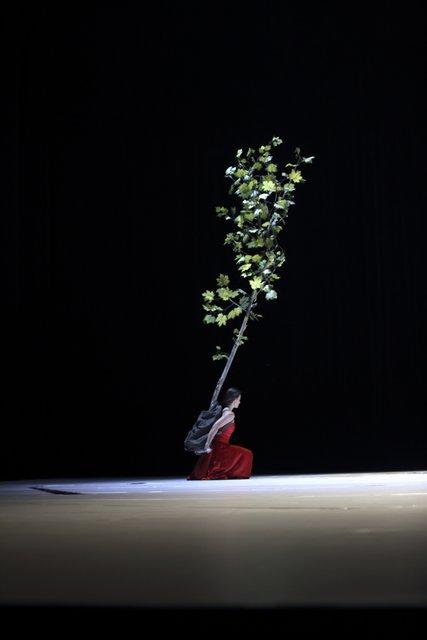 Clémentine Deluy in “"... como el musguito en la piedra, ay si, si, si ..." (Like Moss on the Stone)” by Pina Bausch with Tanztheater Wuppertal, Oct. 2, 2019
