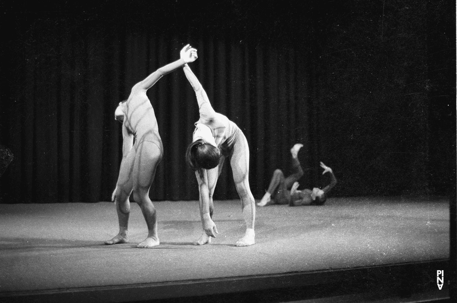 Fridel Deharde, Marlis Alt and Ulrike Baehr in “Nachnull (After Zero)” by Pina Bausch