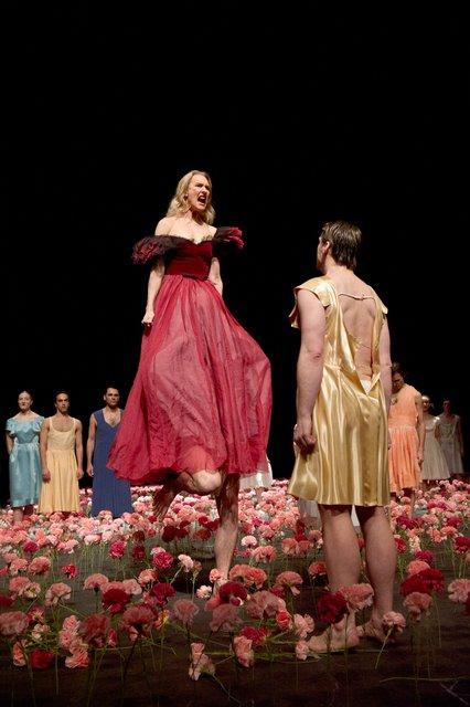 “Nelken (Carnations)” by Pina Bausch with Tanztheater Wuppertal at Opernhaus Wuppertal (Germany), Jan. 28, 2015