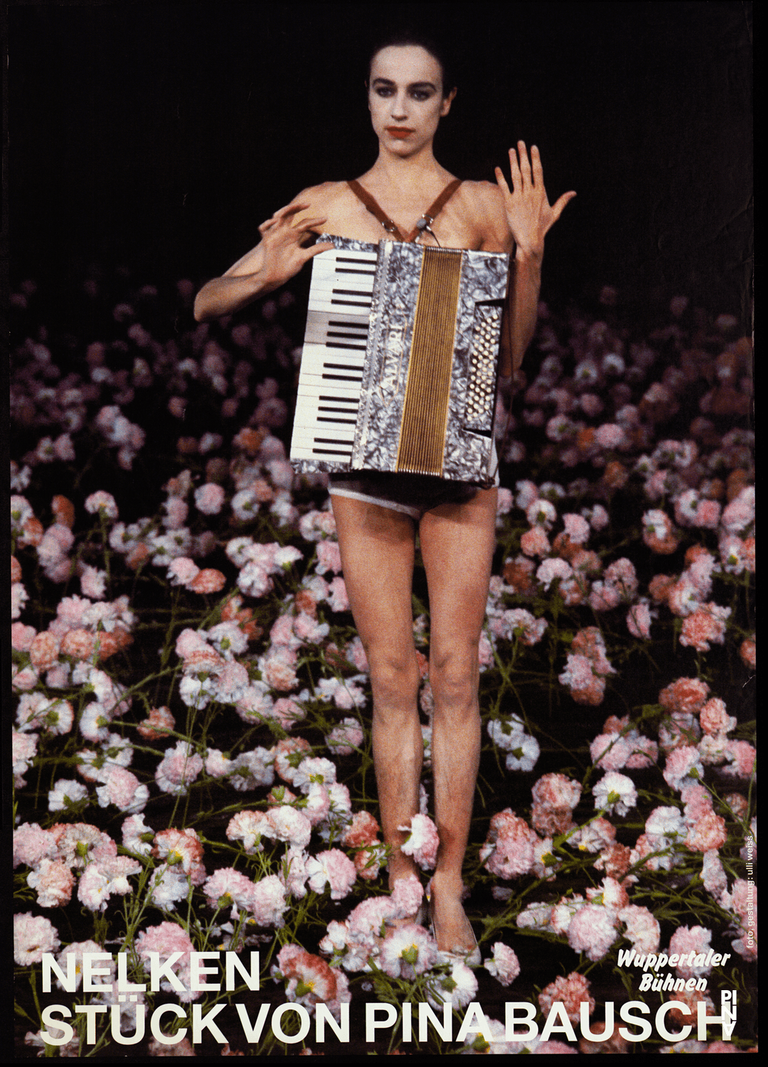 Poster for “Nelken (Carnations)” by Pina Bausch